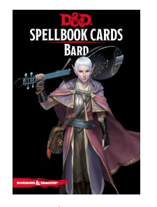 Dungeons and Dragons - Spellbook Cards - Bard