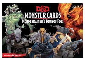 Dungeons and Dragons - Monster Cards - Mordenkainen's Tome of Foes