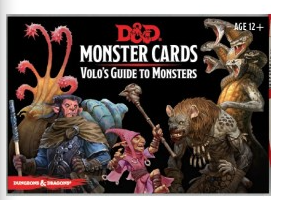 Dungeons and Dragons - Monster Cards - Volo's Guide to Monsters