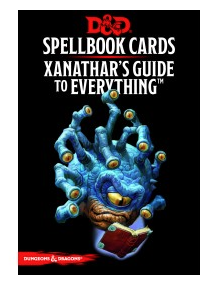 Dungeons and Dragons - Spellbook Cards - Xanathar's Guide to Everything